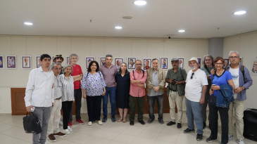 PORTRE KARİKATÜR VE İLLÜSTRASYON SERGİSİ KAPILARINI KARTALLILAR İÇİN AÇTI