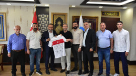 Pendik Ağrılılar Derneği’nden Başkan Ahmet Cin’e Ziyaret