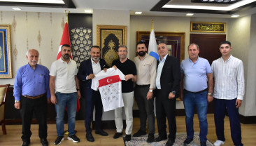 Pendik Ağrılılar Derneği’nden Başkan Ahmet Cin’e Ziyaret