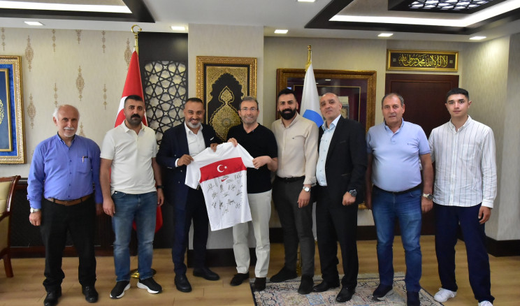 Pendik Ağrılılar Derneği’nden Başkan Ahmet Cin’e Ziyaret