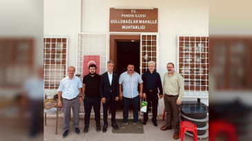 Erdal Almalı Güllübağlar’da Esnaf ve Vatandaşlarla Bir Araya Geldi