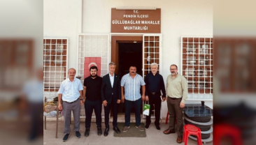 Erdal Almalı Güllübağlar’da Esnaf ve Vatandaşlarla Bir Araya Geldi
