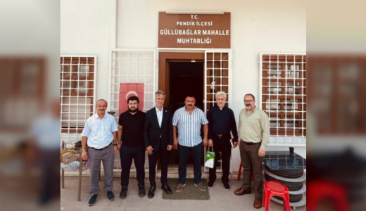 Erdal Almalı Güllübağlar’da Esnaf ve Vatandaşlarla Bir Araya Geldi