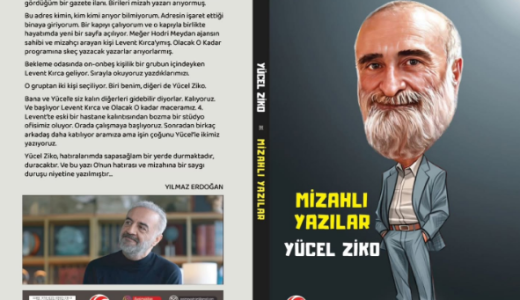 Yücel Ziko’nun ‘Mizahlı Yazılar’ Kitabı Yayımlandı