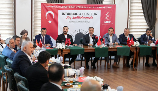 MHP İstanbul İl Başkanlığı “İstanbul Aklımızda, Söz Muhtarlarımızda” Programını Pendik’te Gerçekleştirdi