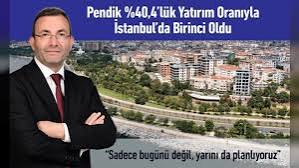 Pendik %40,4’lük Yatırım Oranıyla İstanbul’da Birinci