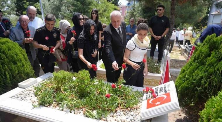 KARTAL BELEDİYESİ 15 TEMMUZ DEMOKRASİ ŞEHİDİNİ UNUTMADI