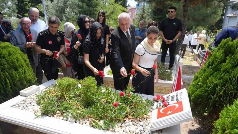 KARTAL BELEDİYESİ 15 TEMMUZ DEMOKRASİ ŞEHİDİNİ UNUTMADI