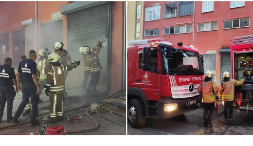Pendik’te Deterjan Atölyesinde Korkutan Yangın! Olası Facia Son Anda Önledi