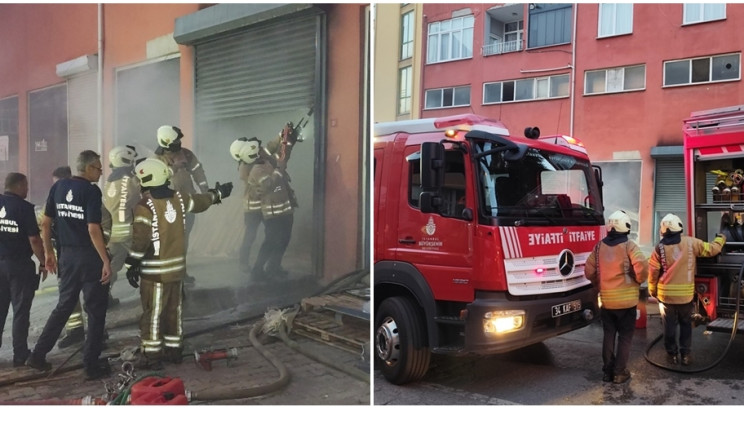 Pendik’te Deterjan Atölyesinde Korkutan Yangın! Olası Facia Son Anda Önledi