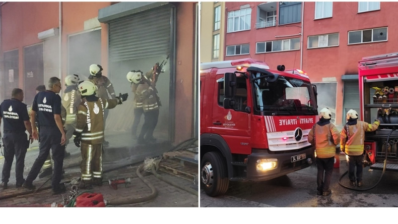 Pendik’te Deterjan Atölyesinde Korkutan Yangın! Olası Facia Son Anda Önledi