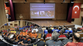 KARTAL’DA AFETTE GÖREV YAPACAK AFAD KAYSERİ EKİPLERİ İLE KARTAL EKİPLERİ BULUŞTU