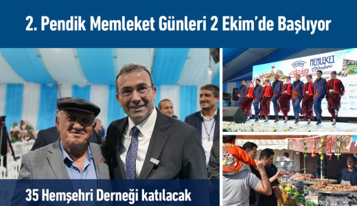  Pendik Memleket Günleri, 2 Ekim’de Başlıyor 35 Hemşehri Derneği katılacak