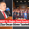 ZONDEF 6. Olağan Genel Kurulu’nda Ziya Öncan Güven Tazeledi
