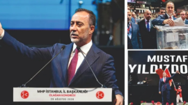 MHP İstanbul İl Kongresinde Pendik Teşkilatı Tam Kadro Yer Aldı