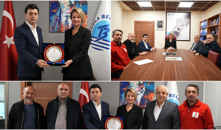 Türk Kızılayı Tuzla Şubesinden Dr. Sinem Gülenç’e Teşekkür Ziyareti