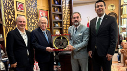 AHİSİAD Heyetinden MHP Lideri Devlet Bahçeli’ye Anlamlı Ziyaret: Asırlık Ahi Sancağı Yeniden İhya Ediliyor
