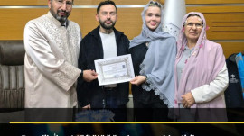 Ukrayna Vatandaşı Viktoria Köse Müslüman Oldu, “Amine” İsmini Aldı