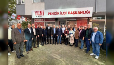 İYİ Parti Pendik’ten Yeni Parti’ye Hayırlı Olsun Ziyareti