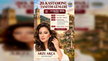 Pendikli Sanatçı Arzu Akça, Kastamonu Tanıtım Günleri’nde Sahne Alacak