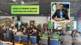 Yeşilay Pendik Şubesi Muhtarları Ağırladı
