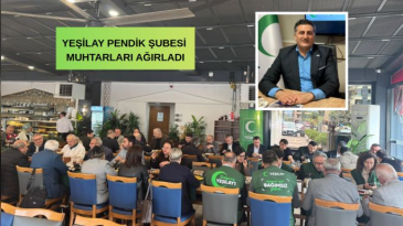 Yeşilay Pendik Şubesi Muhtarları Ağırladı